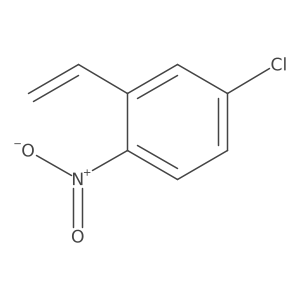 4-Chloro-2-ethenyl-1-nitrobenzene结构式
