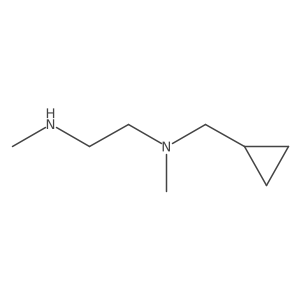 N'-(cyclopropylmethyl)-N,N'-dimethylethane-1,2-diamine Structure
