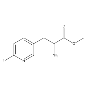 Methyl(R)-2-amino-3-(6-fluoropyridin-3-yl)propanoate Structure