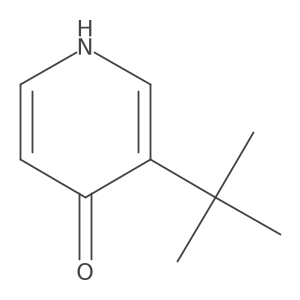 3-Tert-butylpyridin-4-OL结构式