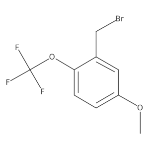 2-(Bromomethyl)-4-methoxy-1-(trifluoromethoxy)benzene Structure