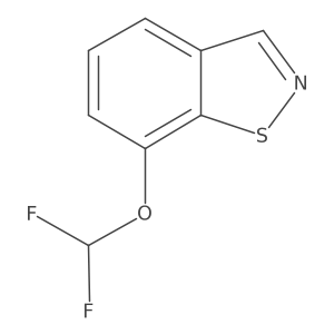 7-(Difluoromethoxy)benzo[d]isothiazole Structure