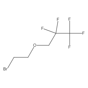 3-(2-Bromoethoxy)-1,1,1,2,2-pentafluoropropane结构式