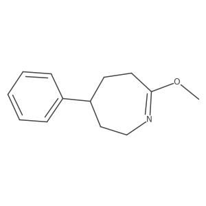 7-methoxy-4-phenyl-3,4,5,6-tetrahydro-2H-azepine结构式