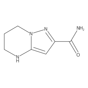 4H,5H,6H,7H-Pyrazolo[1,5-a]pyrimidine-2-carboxamide Structure