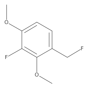 1,3-Dimethoxy-2-fluoro-4-(fluoromethyl)benzene结构式
