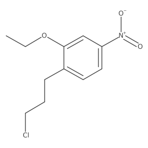 1-(3-Chloropropyl)-2-ethoxy-4-nitrobenzene Structure