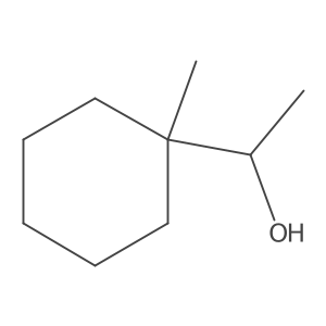 (1S)-1-(1-methylcyclohexyl)ethan-1-ol结构式