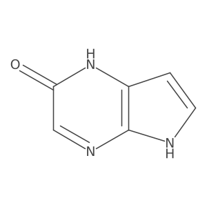 1,5-Dihydro-2H-pyrrolo[2,3-b]pyrazin-2-one Structure