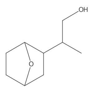 2-(7-Oxabicyclo[2.2.1]heptan-2-yl)propan-1-ol Structure