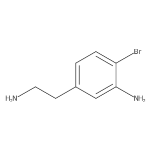 5-(2-Aminoethyl)-2-bromoaniline Structure