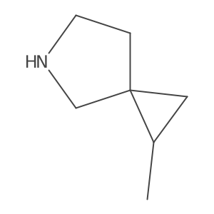 1-Methyl-5-azaspiro[2.4]heptane结构式