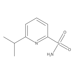 6-Isopropylpyridine-2-sulfonamide结构式