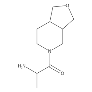 2-amino-1-(hexahydrofuro[3,4-c]pyridin-5(3H)-yl)propan-1-one Structure