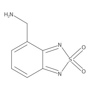 4-(Aminomethyl)-2lambda6,1,3-benzothiadiazole-2,2-dione结构式