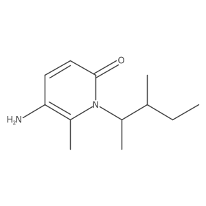 5-Amino-6-methyl-1-(3-methylpentan-2-yl)-1,2-dihydropyridin-2-one Structure