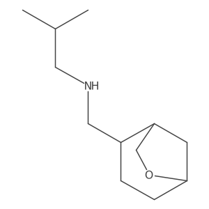 (2-Methylpropyl)({6-oxabicyclo[3.2.1]octan-2-yl}methyl)amine Structure