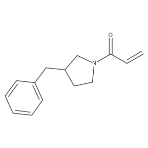 1-(3-Benzylpyrrolidin-1-yl)prop-2-en-1-one Structure