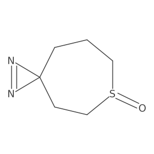 6lambda4-Thia-1,2-diazaspiro[2.6]non-1-en-6-one Structure