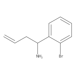 1-(2-Bromophenyl)but-3-en-1-amine结构式