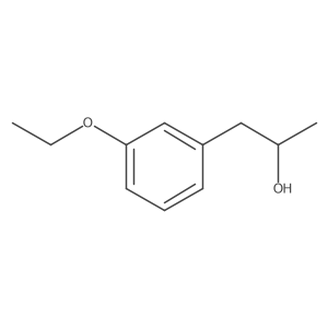 (2S)-1-(3-ethoxyphenyl)propan-2-ol结构式