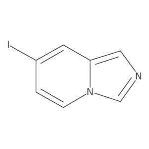 7-Iodoimidazo[1,5-a]pyridine结构式
