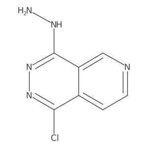 1-chloro-4-hydrazinylPyrido[3,4-d]pyridazine Structure
