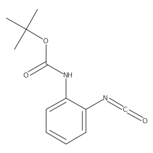 tert-butyl N-(2-isocyanatophenyl)carbamate Structure