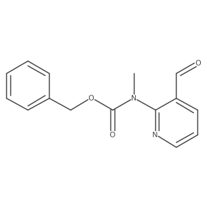 benzyl N-(3-formylpyridin-2-yl)-N-methylcarbamate Structure