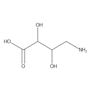(2R,3R)-4-Amino-2,3-dihydroxybutanoic acid Structure