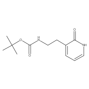 tert-butyl N-[2-(2-hydroxypyridin-3-yl)ethyl]carbamate Structure