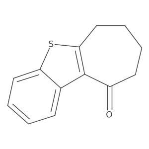 8,9-Dihydro-6H-benzo[b]cyclohepta[d]thiophen-10(7H)-one Structure