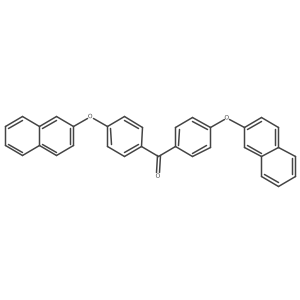 Bis[4-(2-naphthalenyloxy)phenyl]methanone Structure