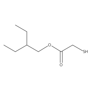 Acetic acid, 2-mercapto-, 2-ethylbutyl ester结构式