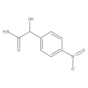 I+/--Hydroxy-4-nitrobenzeneacetamide结构式