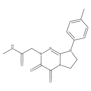 2-(3,4-dioxo-8-(p-tolyl)-3,4,7,8-tetrahydroimidazo[2,1-c][1,2,4]triazin-2(6H)-yl)-N-methylacetamide Structure