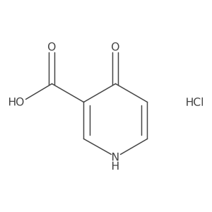 4-Oxo-1H-pyridine-3-carboxylic acid;hydrochloride结构式
