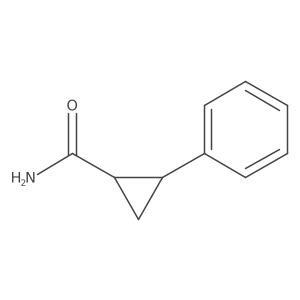 rel-(1R,2S)-2-Phenylcyclopropanecarboxamide Structure