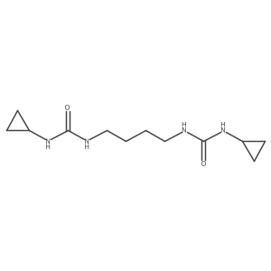 N',N'''-butane-1,4-diylbis(N-cyclopropylurea) Structure