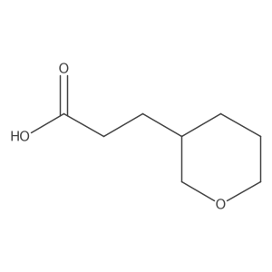 3-(Oxan-3-yl)propanoic acid Structure