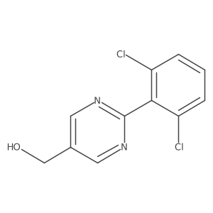 2-(2,6-Dichlorophenyl)pyrimidine-5-methanol结构式