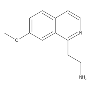2-(7-Methoxyisoquinolin-1-yl)ethan-1-amine Structure
