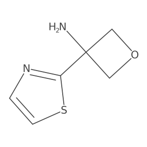 3-(1,3-Thiazol-2-yl)oxetan-3-amine Structure
