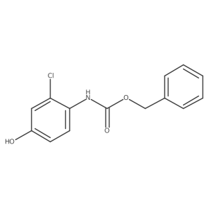 benzyl N-(2-chloro-4-hydroxyphenyl)carbamate Structure