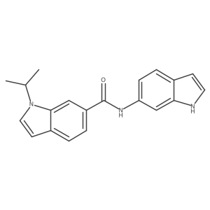 N-(1H-indol-6-yl)-1-(propan-2-yl)-1H-indole-6-carboxamide Structure