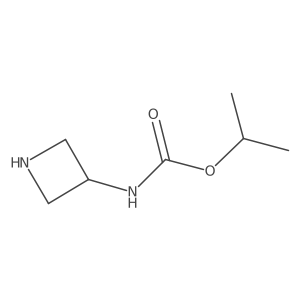 propan-2-ylN-(azetidin-3-yl)carbamate结构式