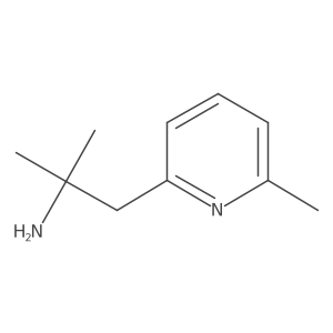 2-Methyl-1-(6-methylpyridin-2-yl)propan-2-amine Structure