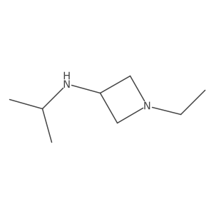 1-ethyl-N-(propan-2-yl)azetidin-3-amine结构式
