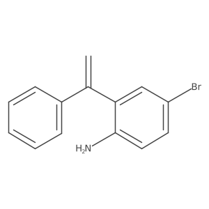 4-Bromo-2-(1-phenylvinyl)aniline结构式
