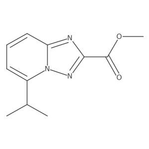 Methyl 5-isopropyl-[1,2,4]triazolo[1,5-A]pyridine-2-carboxylate Structure